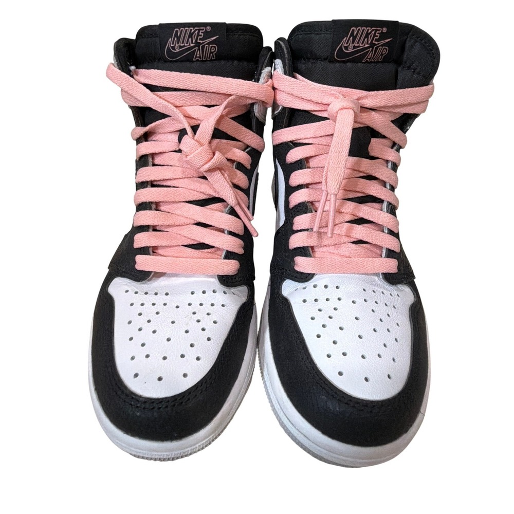 Nike Air Jordan 1 Retro High OG Stage Haze Bleached Coral 555088-108 Mens 5W 6.5